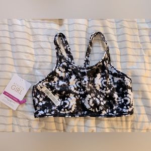 NWT Athleta Girl Reversible bikini top Sz XXL / 16